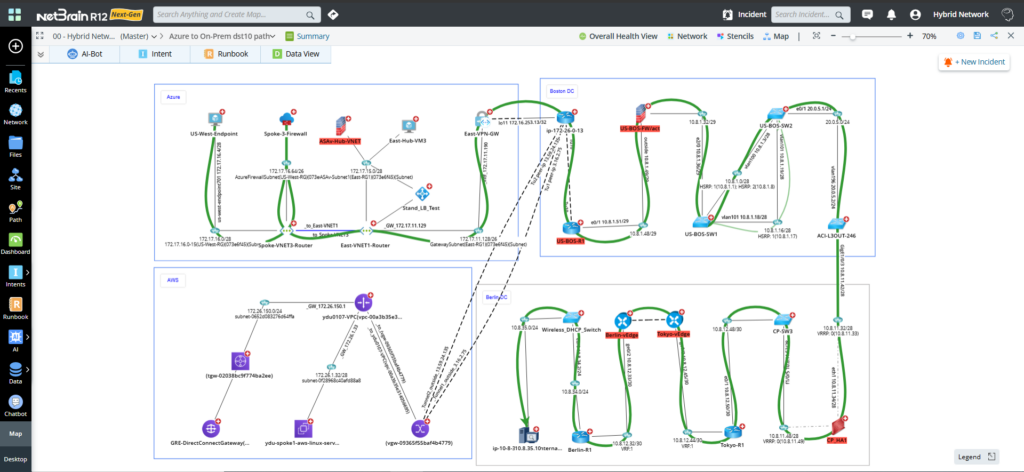 Hybrid Cloud Map